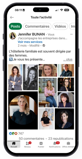 Publications LinkedIn de TMR Executive